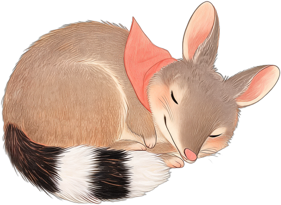 Sleeping Bimble bedding concept artwork