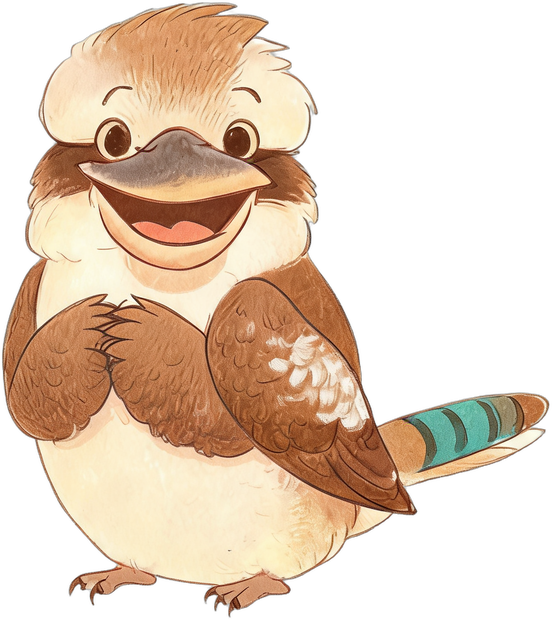 Kookaburra play pack concept artwork
