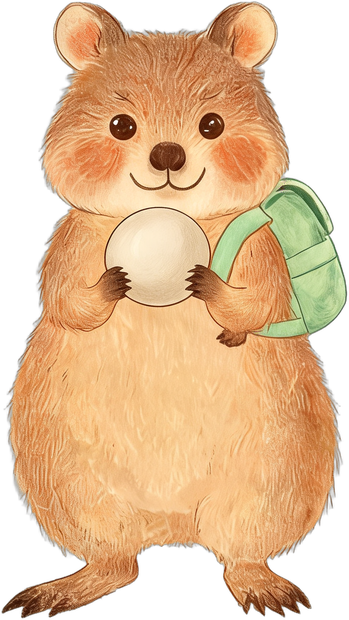 Quokka picture book concept artwork